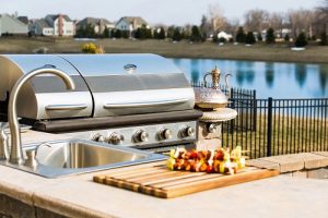 outdoor kitchens